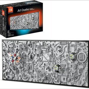 NEW Star Trench 3D Wars Run Wall Art Craft Kit, Micro Brick Framed, Creative